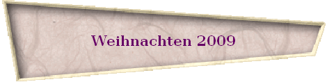 Weihnachten 2009